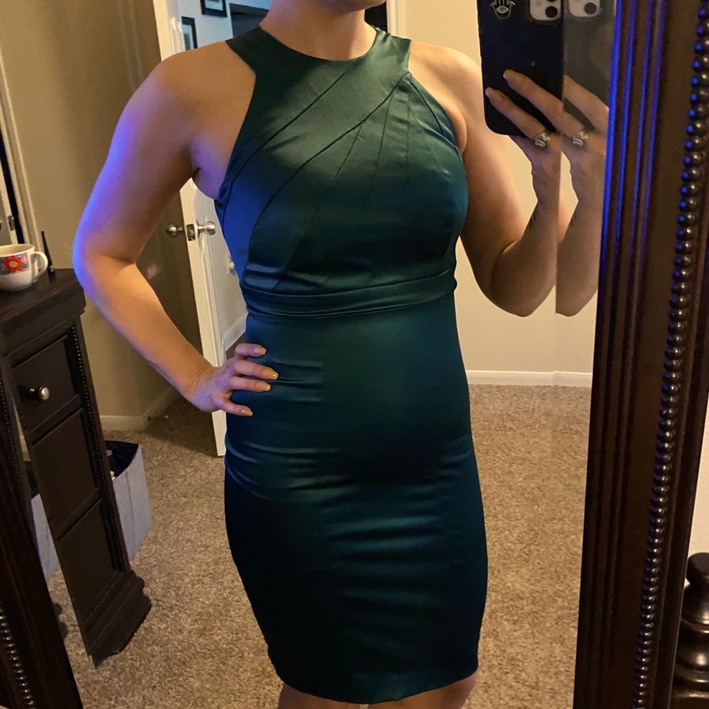 The Limited Green midi